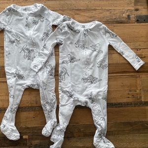 Twin set- Toy Story Footie Pajamas